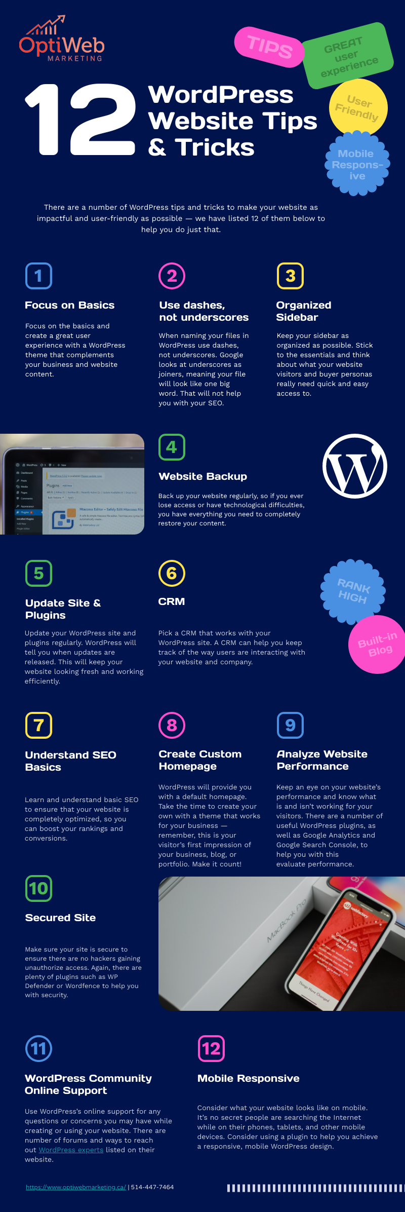 WordPress Website Tips & Tricks 2021