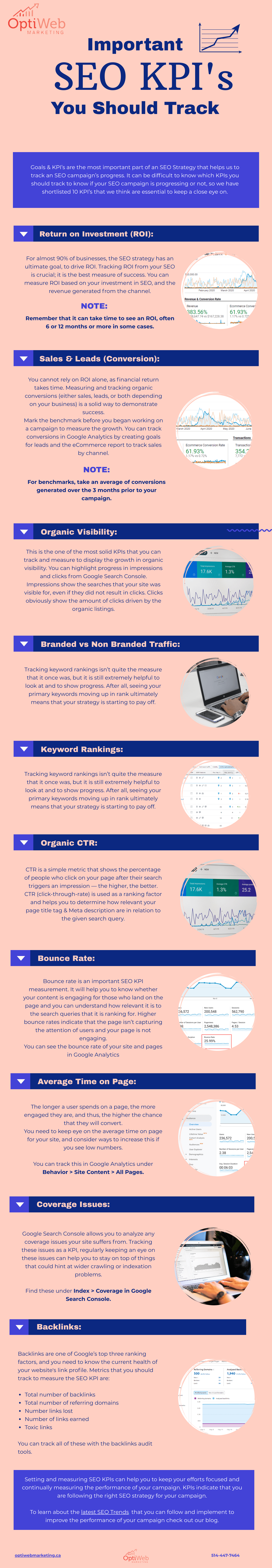 SEO KIPs Infographic