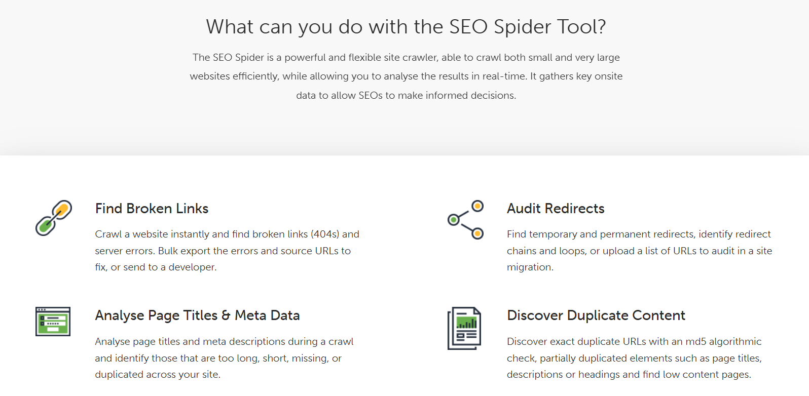 Screaming frog seo tool