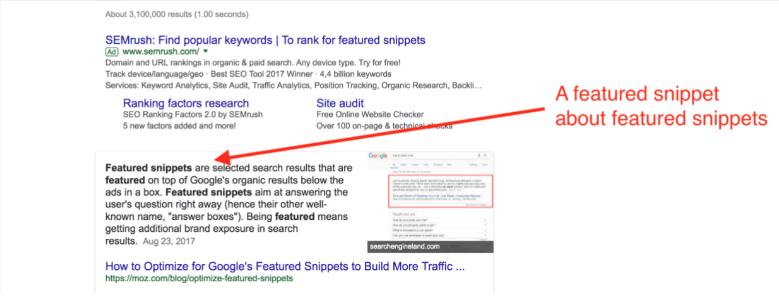 Featured Snippets