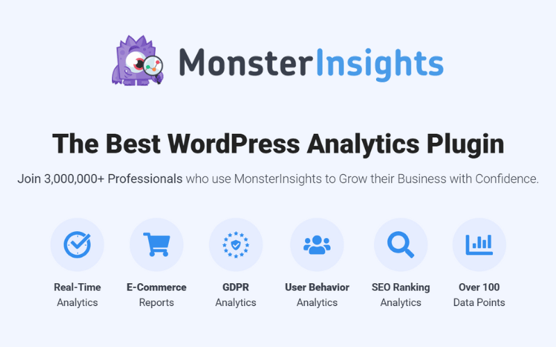 Monster Insights WordPress Plugin