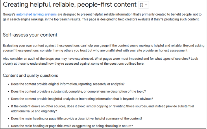 People FIrst Content