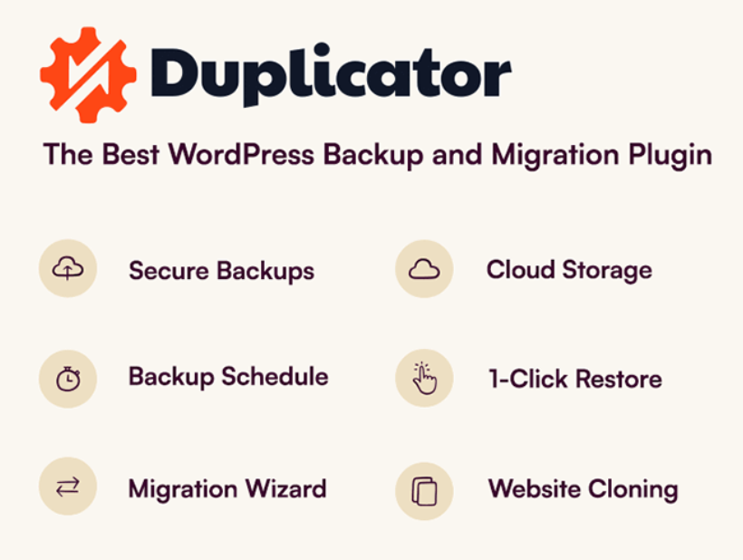 Duplicator WordPress Plugin