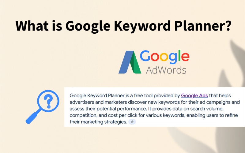 What is Google Keywords Planner?