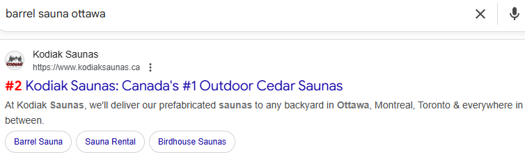 Kodiak Saunas