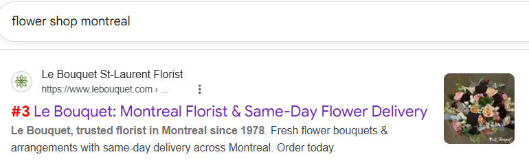 Le Bouquet