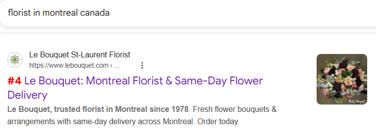 Le Bouquet