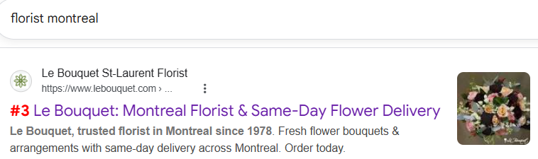 Le Bouquet
