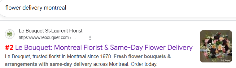 Le Bouquet