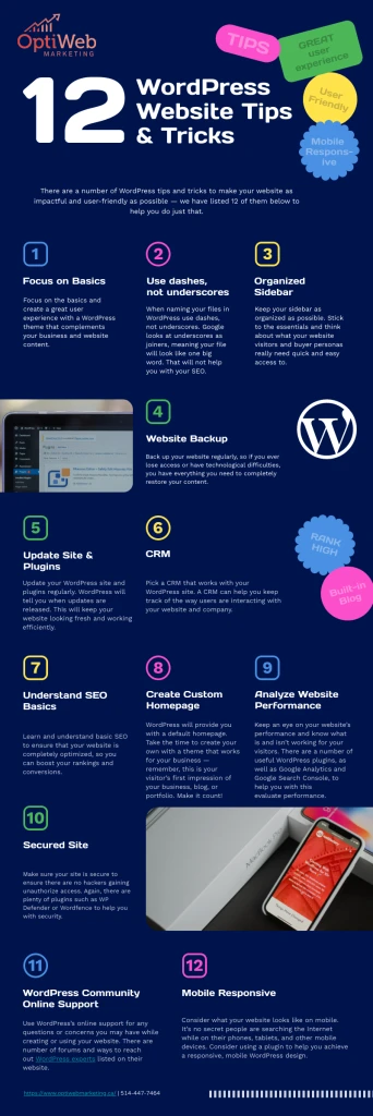 Top 12 Must-Know WordPress Website Tips & Tricks 2021
